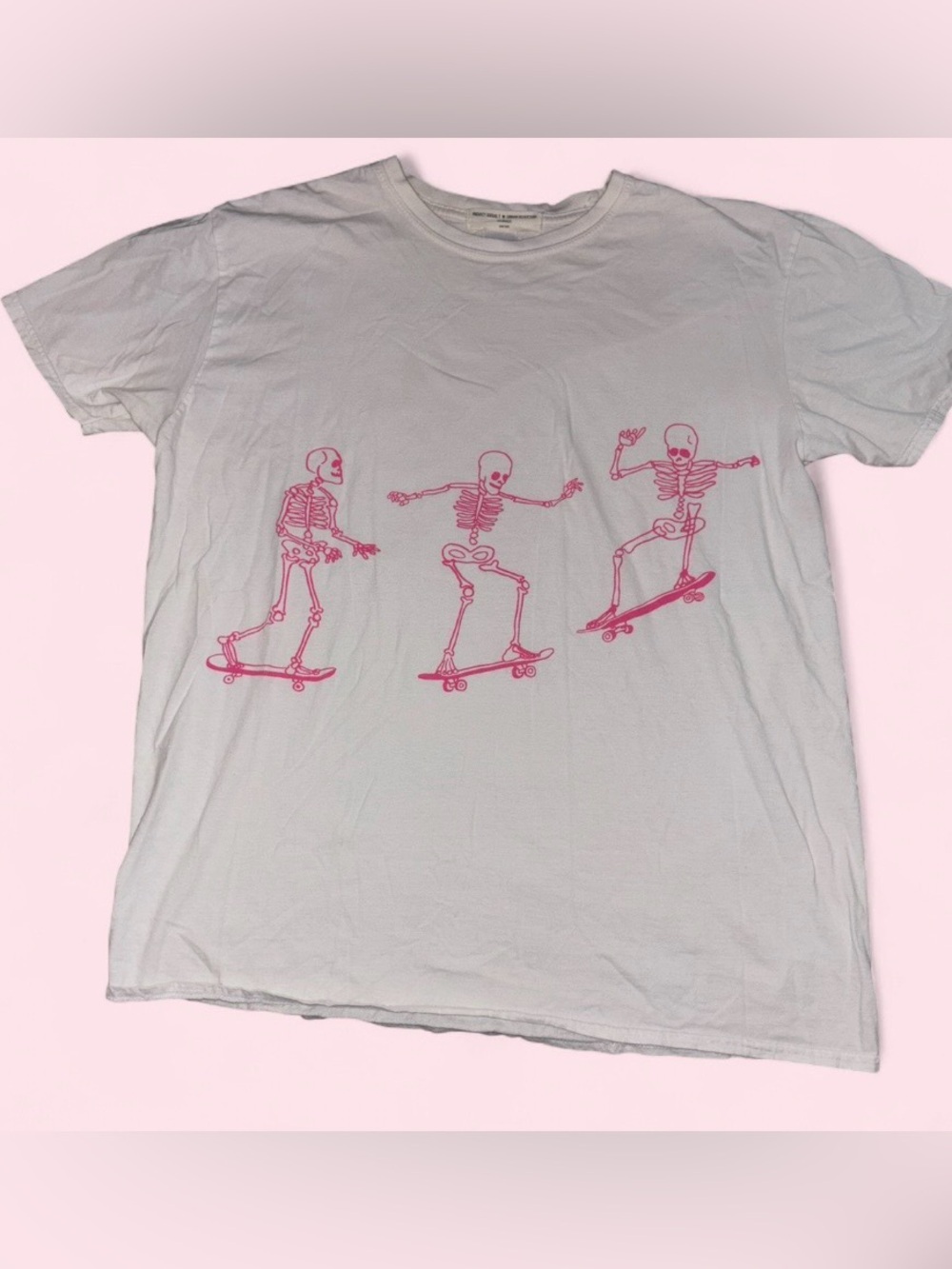 Project Social T x Urban Outfitters skeleton graphic tee 🛹💀